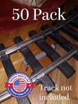 For Bachmann G-scale 50 Pack Track Locking Clips Curve & Straight Pk. Fixed Price $8.49.