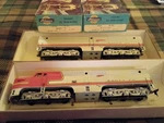 Athearn Bluebox Ho-scale 3325 Santa Fe #75 Alco PA-1/PB-1 Dummy Locomotive Set. Fixed Price $52.99.