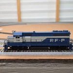Athearn Ready To Roll Ho Emd GP-35 Rf&p #114 Diesel Locomotive Dcc 91756. Fixed Price $80.00.