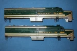 American Flyer #474/475 Rocket Pa Alco Diesel Locomotive Shells. Fixed Price $39.95.