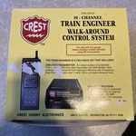 Crest Multi-scale 10-CHANNEL Train Engineer Walk-around Control System. Fixed Price $175.00.