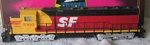 Mth 20-2105-L Santa Fe Emd SD-45 Diesel Engine W/protosound #5395 3-RAIL Ex. Fixed Price $365.15.