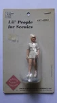 Aristocraft #1 Gauge Lil' People "female With Tennis Dress" #ART60062 Ts. Fixed Price $5.99.