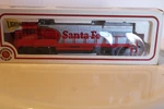 Ho Scale Bachmann, Ge U-36B Diesel Locomotive Santa Fe, Red War Bonnet #350. Fixed Price $64.00.