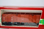 Lgb 4063 Covered Double Boxcar & Brakemans Cab Wheel Trucks Opening Doors. Fixed Price $79.99.