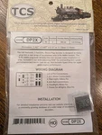 Tcs DP2X Dcc Decoder Function W/ Bemf Ho Scale Train Control Systems. Fixed Price $33.00.
