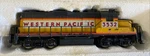 Mantua Ho Scale Western Pacific GP20 Diesel Engine Locomotive Wp 3532 W/flywheel. Fixed Price $40.00.