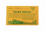 Pennsylvania Railroad Decals, Ho Champ HB-155, Box Car, Merchandise Service. Fixed Price $5.60.
