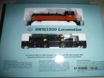 Life-like Proto 2000 Ho Milwaukee Road SW9 Switcher Locomotive #1643 Item New!. Fixed Price $129.00.