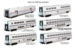 Kato Scale Amtrak Superliner Ph Vi 6-UNIT Bookcase Set 10-1789. Fixed Price $171.94.