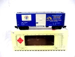 Aristo Craft ART-46098 1999 East Coast Large Scale Show Steel Box Car. Fixed Price $50.00.