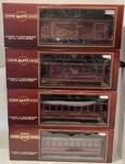 (4) Bachmann Big Haulers Scale Jackson Sharp Denver Rio Grande 89091,92,93,94. Fixed Price $405.00.