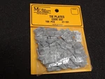 Micro Engineering #27-101 Tie Plates Code 332 100 Pcs Bigdiscounttrains. Fixed Price $20.90.