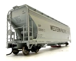 Atlas #1453-1 Scale Acf 4650 3-BAY Centerflow Hopper Western Pacific #12005. Fixed Price $32.99.