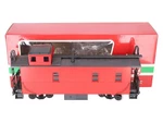 Lgb 42793 Red Undecorated Steelside Caboose (with Roadname Stickers) Ex/box. Fixed Price $191.99.