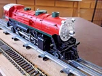 Lionel #25 North Pole Central Lines Locomotive 4-4-2. Fixed Price $77.00.