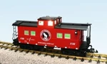 Usa Trains R12175 Great Northern Center Cupola Steel Caboose G-gauge Nos. Fixed Price $129.99.