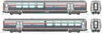 Kato 356242 Ho Scale Amtrak Viewliner Baggage-dorm Ph Iii 69009 35-6242. Fixed Price $93.95.