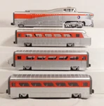 Mth 30-2282-1 New York Central Aerotrain Diesel Passenger Set W/protosound Ln. Fixed Price $719.99.