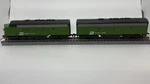 Ho Stewart Burlington Northern F9 Powered Set Kato Drives 9330 9331. Fixed Price $174.99.