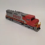 Athearn Rtr GP60M Bnsf Ex Santa #126. Fixed Price $119.95.