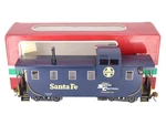 Lgb 43710 Santa Fe Caboose W/metal Wheels/box. Fixed Price $87.35.