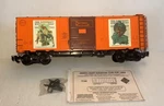 Aristo Craft Trains 46040-4 Norman Rockwell Fall Boxcar G Scale 1995 W/box. Fixed Price $64.99.