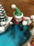 Holiday Express Tanker Replacement Ice Sitting Elf Only Animated New Bright. Fixed Price $18.99.