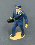 Lgb Scale Figure Conductor Train Worker Blue. Fixed Price $15.97.