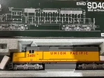 Kato # 37-2910 Ho Scale Union Pacific Emd SD-40-2 Diesel Pwrd Loco 3401. Fixed Price $109.18.