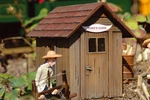 Piko 62261 Scale Log Cabins Pcs Kit. Fixed Price $96.99.