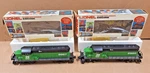 Lionel Burlington Northern Bn GP-20 Diesel Locomotive Set 8957 Power 8958 Dummy. Fixed Price $240.00.