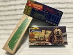 Vintage Empty Train Car Boxes - Bowser, Athearnn, Roundhouse (3). Fixed Price $12.00.