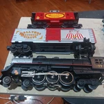 Lionel 6 38034 Ballyhoo Brothers Circus Locomotive 77 And 2 Bros Carts. Fixed Price $250.00.