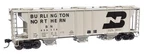 Walthers (ho) 910-7044 PS2 Covered Hopper Burlington Northern #435114. Fixed Price $21.85.