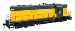 Walthers 920-42729 Ho Cnw Phase Ii Emd GP9 Diesel Locomotive Sound And Dcc #4552. Fixed Price $284.06.