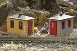 Piko 62718 G Scale Railroad Tool Shed 2-PACK Built-up. Fixed Price $140.99.
