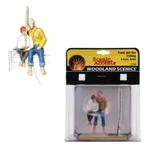 New Woodland Scenics Accents A2534 Figures Frank Son Fishing Scale. Fixed Price $27.99.