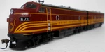 Athearn Genesis G2619 Ho Scale F-3 A/b Set #671A #671B Maine Central. Fixed Price $249.99.