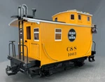 Scale Lgb 43650 Colorado & Southern Bobber Caboose #1003 G281/LZ. Fixed Price $113.38.