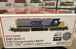 Ho Scaletrains Rivet Counter Emd SD40-2 Csx #8199 Dcc/sound/nib. Fixed Price $295.00.