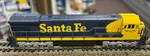 Kato 176-302 Scale Santa Fe C30-7 Road #8028 Dc Version. Fixed Price $80.00.