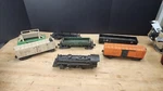 Lionel 1684 Locomotive & Cars 63132 6462 3459 3451 3462 With Platform Untested. Fixed Price $75.00.