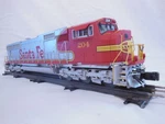 2-11560 Lionel Santa Fe SD75 Diesel Road 204 Scale. Fixed Price $595.95.