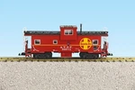 Usa Trains G Scale 12101 Santa Fe Extended Vision Caboose Red/black. Fixed Price $209.99.