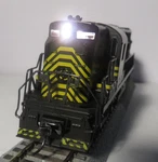Atlas/kato Ho Nickel Plate Road RS-11 #560 Dc/dcc Led Lights Kadee Couplers Lnib. Fixed Price $104.50.
