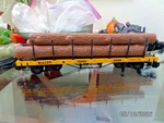 Bachmann Scale Big Hauler Baltimore Ohio Lumber Flat Car 1525. Fixed Price $29.99.