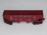 Lionel Gauge #25000 Lehigh Valley Open 2-BAY Hopper Freight Car Lv Marroon Red. Fixed Price $14.95.