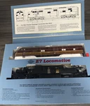 Proto 2000 Ho Scale #21056 E7A Diesel Locomotive Boston & Maine #3804 1:87 Nib. Fixed Price $89.98.