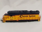 Bachmann Ho Diesel Locomotive 4125 Chessie System B&o Yellow Blue Orange. Fixed Price $20.00.